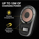 Scosche Magnetic Wireless Charging Mount for Magsafe/other